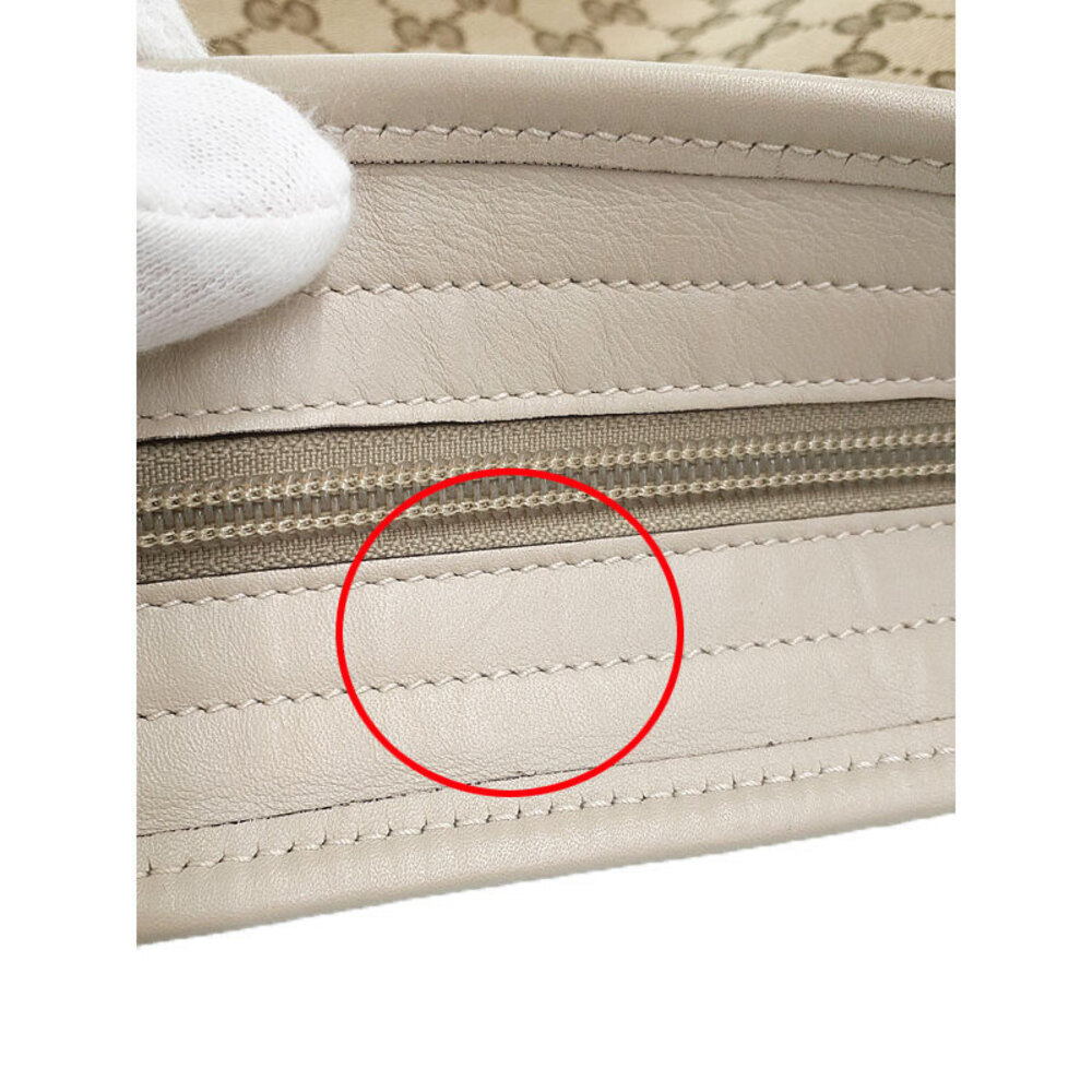 Gucci GG Canvas Messenger Crossbody Bag Brown - Picture 7 of 9